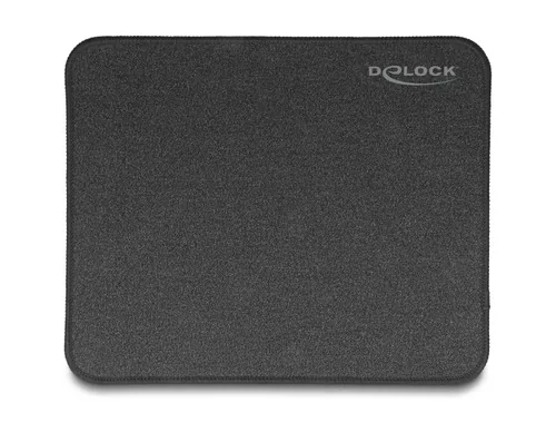 DeLOCK Mouse Pad glitter-black 300 x 245 mm