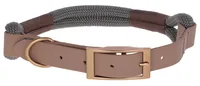 Kerbl Halsband Monte Carlo 12 mm x 40 cm - 55 cm - Halsumfang: 40 - 55 cm - Material: Polyurethan (PU) - Detailfarbe: Grau - Eigenschaften: Keine spezielle Eigenschaft - Tierart: Hund