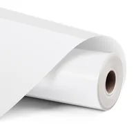 LOKLIK Permanent klebendes Vinyl 30.5 x 180 cm, 1 Stück, Weiss - Geeignet für Drucker: Nein - Detailfarbe: Weiss - Aussenanwendung: Ja - Selbstklebend: Ja - Folien Effekt: Selbstklebend - Matt - Format: 30.5 x 180 cm