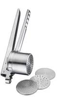 Westmark Spätzle- und Kartoffelpresse Quadro Silber - Produkttyp: Spätzle- und Kartoffelpresse - Material: Edelstahl - Detailfarbe: Silber - Anzahl Einsätze: 4 × - Spülmaschinenfest: Ja