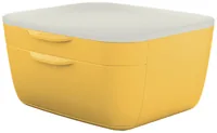 Leitz Schubladenbox Cosy Gelb - Detailfarbe: Gelb - Material: Kunststoff - Anzahl Schubladen: 2