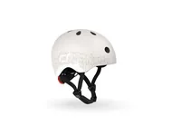 Scoot and Ride Kinderhelm Beige, XS-S - Einsatzbereich: Kinder- & Jugendhelme - Altersgruppe: Kinder - Verschluss: Magnetraster - Helmtyp: Halbschale - Eigenschaften: Keine Eigenschaft - Zertifikate: Keine Zertifizierung