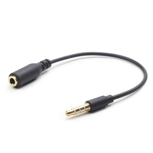 gembird 3,5mm Audio Crossover Adapterkabel, schwarz