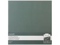 COCON Duvetbezug Renforcé 160 x 210 cm, Eukalyptus - Eigenschaften: Keine Eigenschaft - Zertifikate: Öko-Tex Standard 100 - Grösse: 160 x 210 cm - Motiv: Uni - Detailfarbe: Eukalyptusgrün - Verschlusstyp: Reissverschluss