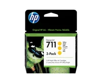 HP 711 Original Ink Cartridge yellow Three-Pack