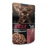 Leonardo Cat Food Nassfutter Rind & Pulled Beef, 70 g - Tierbedürfnis: Haut & Fell - Geschmacksrichtung: Rind - Zertifikate: Keine Zertifizierung - Fleischsorte: Rind - Packungsgrösse: 70 g - Futtereigenschaft: Ohne künstliche Zusätze - Hoher Fleischantei
