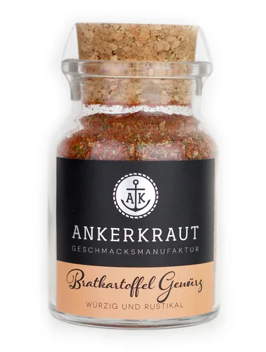 Ankerkraut Gewürz   Bratkartoffel 80 g - Produkttyp: Gewürzmischungen - Ernährungsweise: Vegetarisch - Vegan - Laktosefrei - Glutenfrei - Produktionsland: Deutschland - Zertifikate: Keine Zertifizierung - Packungsgrösse: 80 g - Fairtrade: Nein