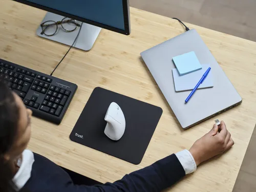 Trust Verto Vertical Ergonomic wireless mouse white (25132)