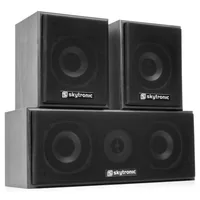 Fenton Standlautsprecher HF5B Schwarz - Detailfarbe: Schwarz - Lautsprecher Kategorie: Standlautsprecher - Nennleistung: 335 W - Aktiv Lautsprecher: Nein - Oberfläche: Kunststoff