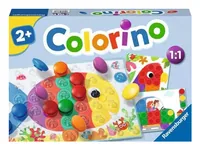 Ravensburger Kinderspiel Colorino - Sprache: Deutsch - Englisch - Französisch - Italienisch - Niederländisch - Portugiesisch - Spanisch - Kategorie: Geschicklichkeitsspiel - Konzentrationsspiel - Lernspiel - Altersempfehlung ab: 2 Jahren - Spieldauer: 0 m