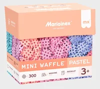 Max Bersinger Baukasten Marioinex Mini Waffle Pastell - 300 Teile - Altersempfehlung ab: 3 Jahren - Material: Kunststoff - Anzahl Teile: 300 Teile