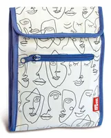 Prym Rundstricknadelmappe Faces - Verpackungseinheit: 1 Stück - Detailfarbe: Weiss - Produkttyp: Aufbewahrungstasche