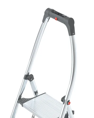 Hailo Klapptritt LivingStep Plus 2 Stufen - Höhe: 127 cm - Belastbarkeit: 150 kg - Produkttyp: Klappleiter - Anzahl Stufen: 2 ×