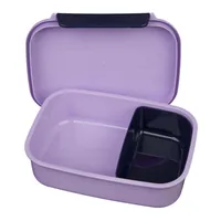 Scooli Lunchbox Einhorn Lila/Schwarz - Materialtyp: Kunststoff - Unterteilungsmöglichkeit: Ja - Material: Kunststoff - Detailfarbe: Lila - Schwarz - Set: Nein - Motiv: Dinosaurier