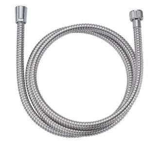diaqua® Duschbrauseschlauch PVC-frei - Schlauchlänge: 180 cm - Material: Metall - Einsatzort: Dusche - Anschluss: 1/2