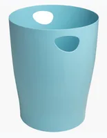 Exacompta Ecobin skandi waste paper basket - frosted blue - new