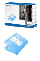 Logilink HDD Schutz-Box für 1x 6.3cm 2,5"" blau wasseresist