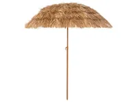 KOOR Sonnenschirm Tiki, 180 cm - Breite: 150 cm - Länge: 180 cm - Detailfarbe: Braun - Einsatzgebiet: Outdoor
