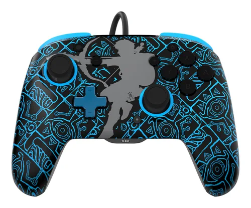 PDP Rematch Wired Controller 500-134-SKSG NSW,Shoot,Glow in the Dark