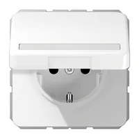 Jung CD1520BFNAKLWW SCHUKO Steckdose m.Klappd. 16A 250V CD alpinweiß