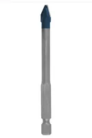 Bosch Professional Bohrer Expert HEX-9 HardCeramic, 6 x 90 mm - Set: Nein - Für Material: Keramik - Bohrerschaft: 1/4 Zoll-Sechskantschaft - Bohrertyp: Bohrer - Bohrlochdurchmesser: 6 mm