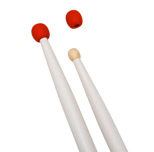 Vic Firth Drumstick-Tips Universal Marching Practice Tips – 2 Paare - Zubehör zu: Drumsticks - Zubehörtyp Drums: Drumstick-Tips