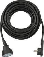 Verlängerungskabel, 1x Winkel-Flachstecker