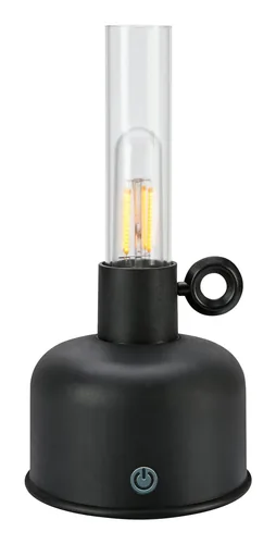 Markslöjd Astrid LED Laterne aufladbarer USB, Schwarz - Dimmbar: dimmbar - Lichtfarbe: Je nach Leuchtmittel - Zusätzliche Ausstattung: Dimmer - Leuchtenfarbe: Schwarz - Lampensockel: Keine - Gesamtleistung: 2 W