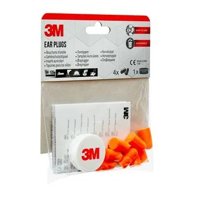 3M Gehörschutz 1100 4 Paar - Zielgruppe: Unisex - Typ: Pfropfen - Detailfarbe: Gelb - Grössensystem: EU - Grössentyp: Normalgrösse - Grösse: Standard
