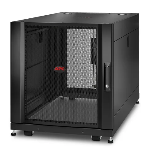 APC NetShelter SX 12U Server 600mm Wide x 1070mm Deep Enclosure with Side Panels and Key(s)