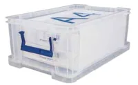 Fellowes Aufbewahrungsbox ProStore 10 l 1 Stück - Produkttyp: Aufbewahrungsbox - Detailfarbe: Transparent - Breite: 39.5 cm - Höhe: 15.5 cm - Tiefe: 25.5 cm - Volumen: 10 l