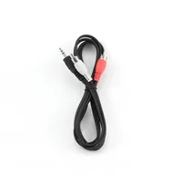 Gembird 1.5m, 3.5mm/2xRCA, M/M audio cable Black, Red, White