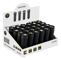 Entac Taschenlampe Zoom Kunststoff Thekendisplay 24 Stück
