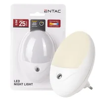 Entac Night Light 0.5W Oval WW White