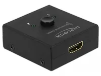 Delock HDMI 2 - 1 Umschalter bidirektional 4K 60 Hz kompakt