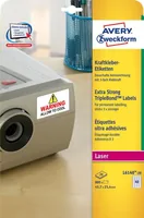 AVERY ZWECKFORM Etiketten 45,7×25,4mm L6140-20 Kraft 800 Stück