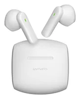 4smarts True Wireless In-Ear-Kopfhörer SkyBuds Air Weiss - Detailfarbe: Weiss - Kopfhörer Ausstattung: Anruf-Management - Ladeschale/Ladebox - Lautstärkeregelung - Mikrofon - Touch-Steuerung an der Ohrmuschel - Verbindungsmöglichkeiten: Bluetooth - Einsat