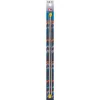 Prym Jackenstricknadel Alu, Grau 3.50 mm, 30 cm, Karte 2 Stück - Material: Aluminium - Produkttyp: Jackenstricknadel