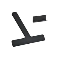 Zone Denmark Duschabzieher Ume Schwarz - Wischbreite: 24 cm - Faltbar: Nein - Detailfarbe: Schwarz - Detailmaterial: Silikon - Grundmaterial: Kunststoff - Aufhängevorrichtung: Ja