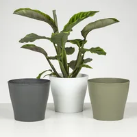 scheurich Blumentopf 21 cm, Weiss - Detailfarbe: Weiss - Aufhängevorrichtung: Nein - Detailmaterial: Kunststoff - Grundmaterial: Kunststoff