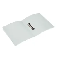 HERMA Ringbuch A4 transluzent Weiss 2D-Ring Mechanik - Papierformat: A4 - Anzahl Ringe: 2