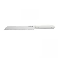 BergHOFF Brotmesser Leo Spirit 20 cm, Weiss - Typ: Brotmesser - Klingenmaterial: Edelstahl - Griffmaterial: Kunststoff - Acrylnitril-Butadien-Styrol (ABS) - Edelstahl - Inklusive Messerblock: Nein - Set: Nein - Detailfarbe: Weiss