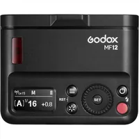 Godox MF12 camera flash Macro flash Black