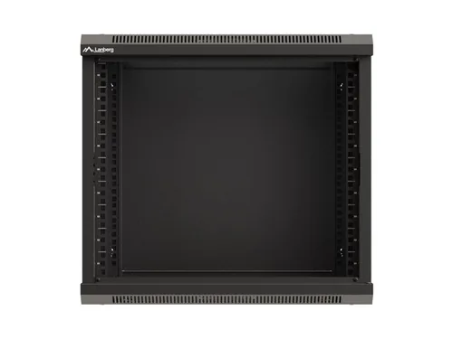 Lanberg WF03-5309-10B rack cabinet 9U Wall mounted rack Black