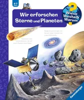 Ravensburger Kinder-Sachbuch WWW Wir erforschen Sterne und Planeten - Sprache: Deutsch - Altersempfehlung ab: 4 Jahren - Einband: Spiralbindung - Anzahl Seiten: 16 - Thema: Wieso? Weshalb? Warum? - Altersgruppe: Kleinkinder
