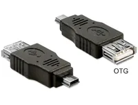 USB Delock A -> mini B Bu/St OT