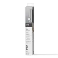Cricut Vinylfolie Smart Permanent 33 x 91 cm, 1 Stück, Silber - Geeignet für Drucker: Nein - Detailfarbe: Silber - Aussenanwendung: Ja - Selbstklebend: Ja - Aufbügelbar: Nein - Folientyp: Vinylfolie