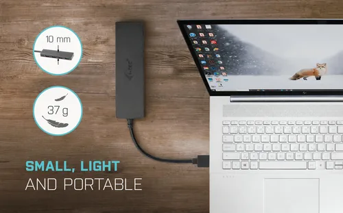 USB3.0 HUB 4Port SuperSpeed passiv i-Tec Black