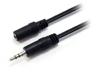 Equip Audiokabel 3.5mm StBu 2.50m schwarz Polybeutel