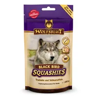 Wolfsblut Nassfutter Softer Snack Squashies Black Bird, 100g - Tierbedürfnis: Kein besonderes Bedürfnis - Nachhaltigkeit: Nicht angegeben - Lebensphase: Adult - Produkttyp: Ergänzungsfutter - Packungsgrösse: 100 g - Fleischsorte: Truthahn